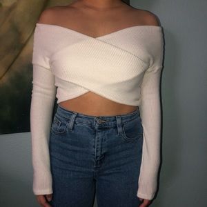 Fashion Nova Cropped Long Sleeve
